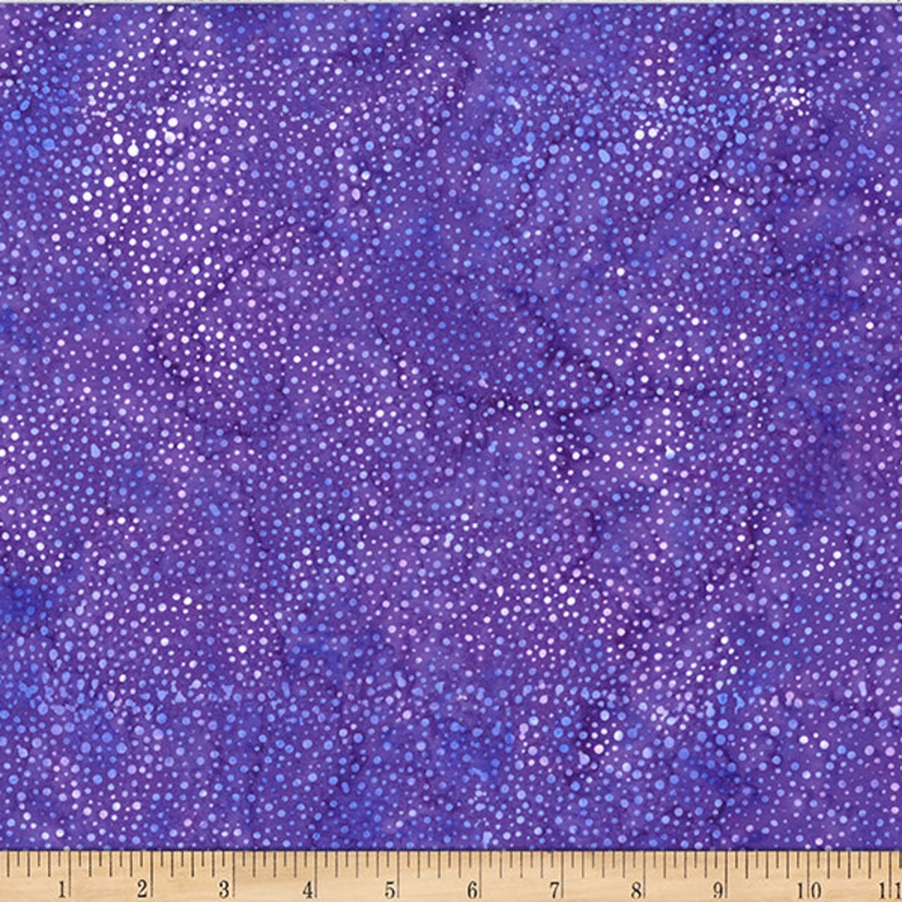 Fabric Hoffman Iris Bali Hand Painted Dots Batiks by the Quarter Yard 885-40